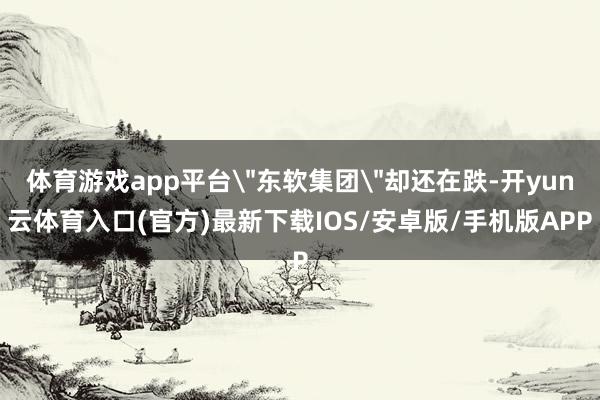 体育游戏app平台